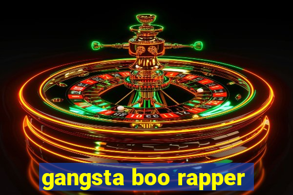 gangsta boo rapper