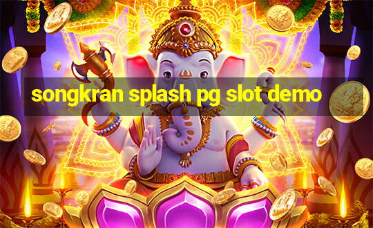 songkran splash pg slot demo