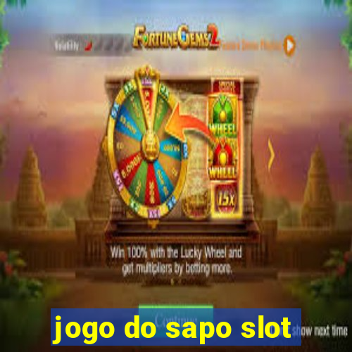 jogo do sapo slot