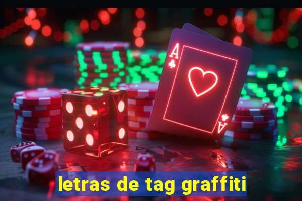 letras de tag graffiti