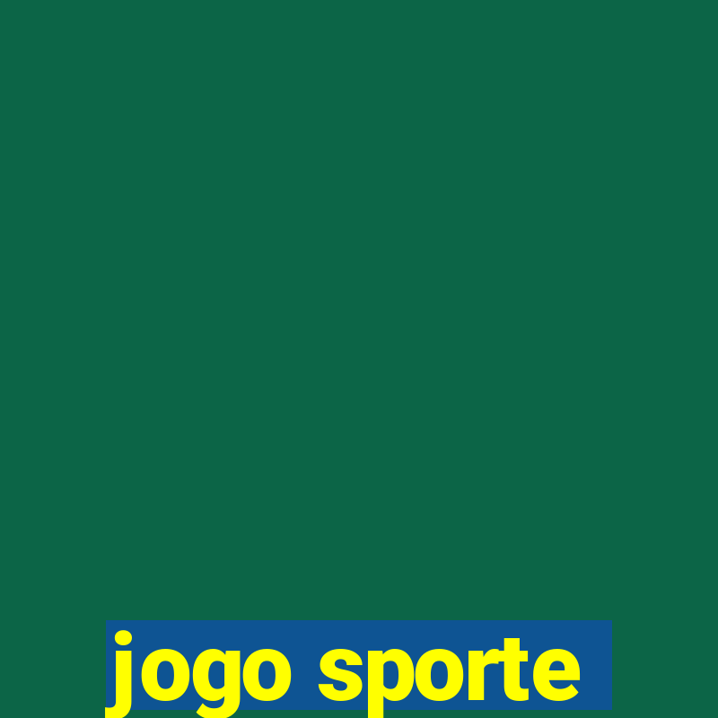 jogo sporte