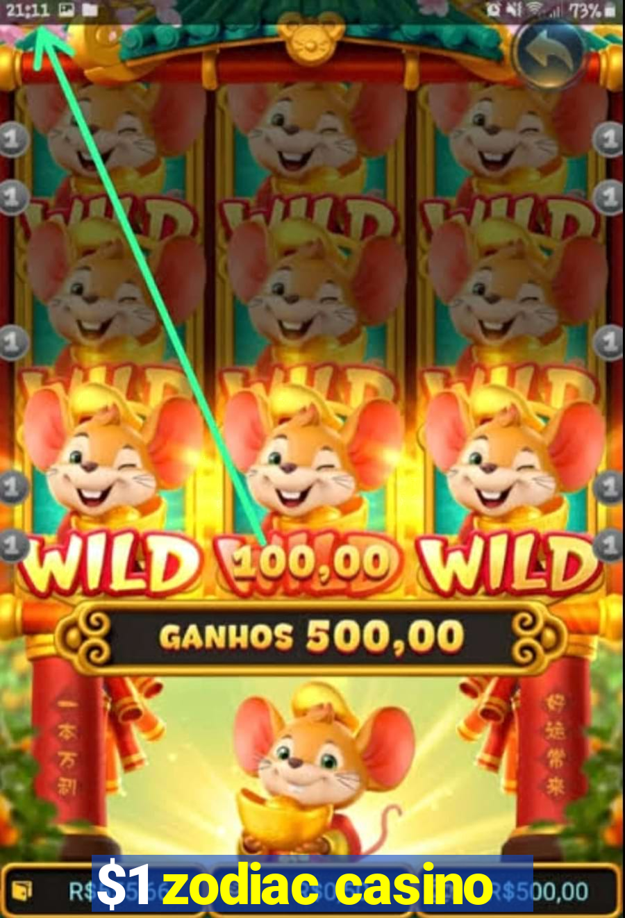 $1 zodiac casino