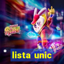 lista unic