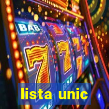 lista unic