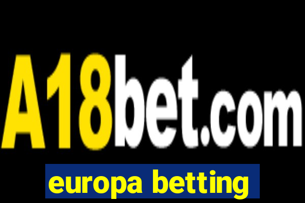 europa betting