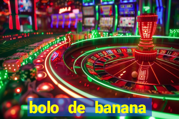 bolo de banana menino prendado