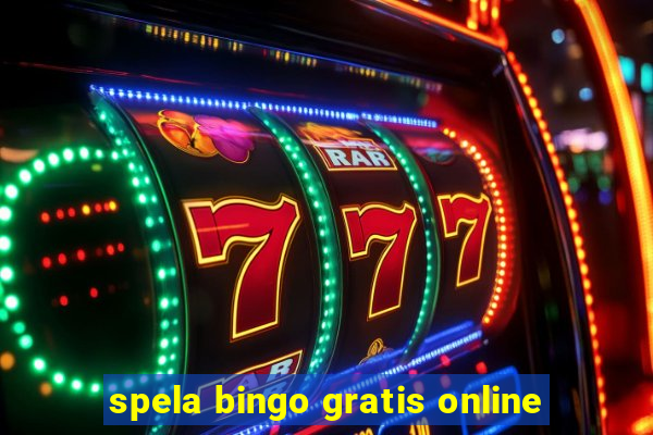 spela bingo gratis online