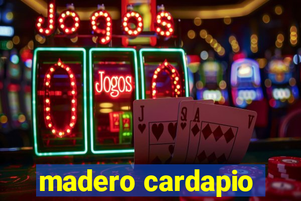 madero cardapio