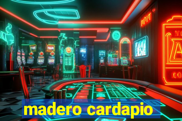 madero cardapio