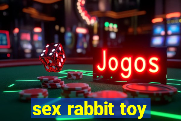 sex rabbit toy