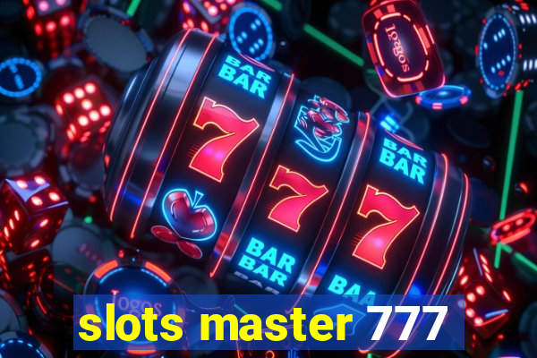 slots master 777