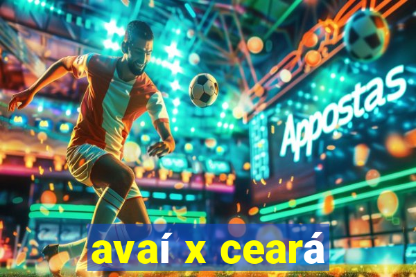 avaí x ceará