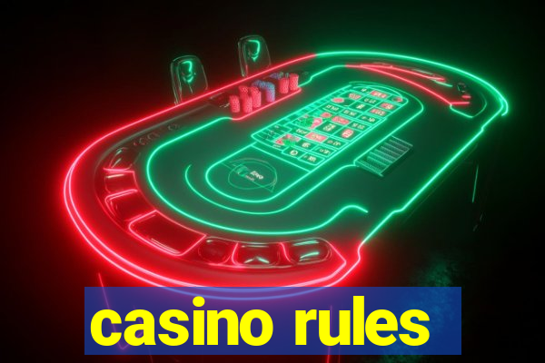 casino rules