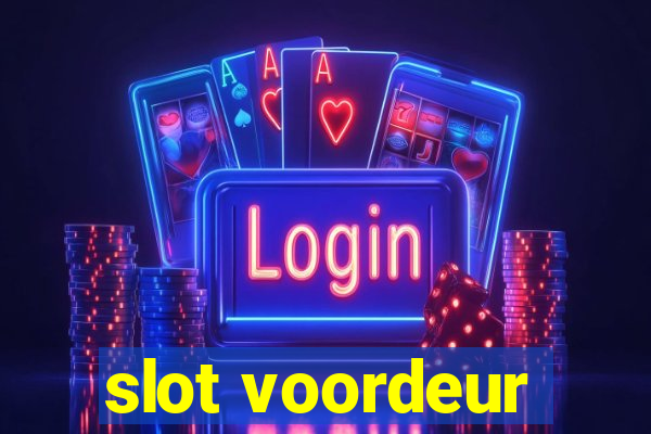 slot voordeur