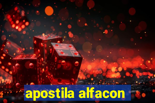 apostila alfacon