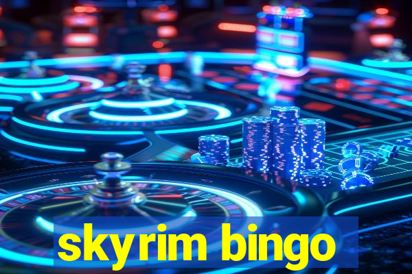 skyrim bingo