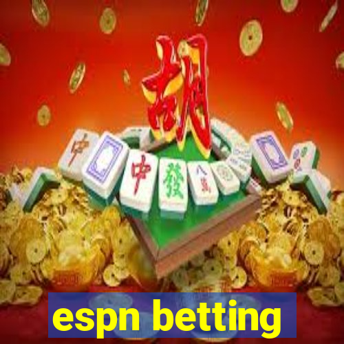 espn betting