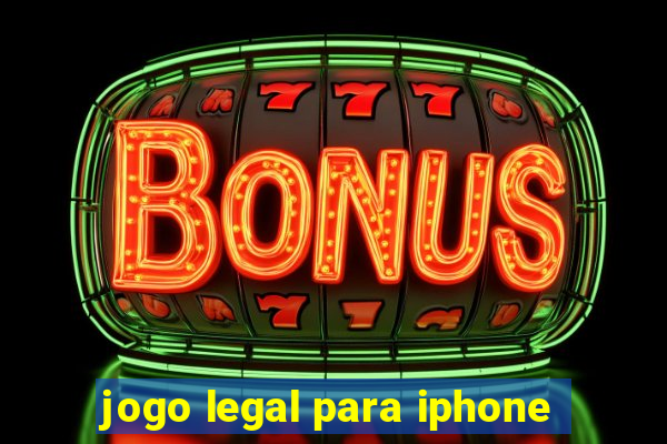 jogo legal para iphone