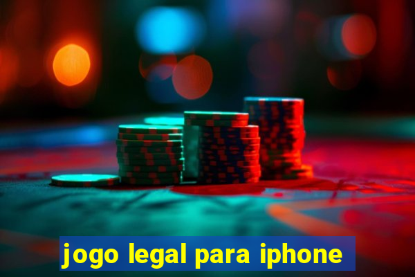 jogo legal para iphone