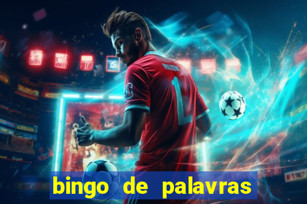 bingo de palavras cha de bebe