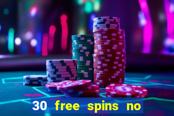 30 free spins no deposit paradise casino