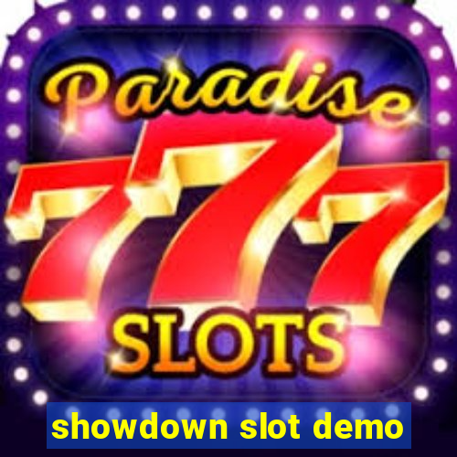 showdown slot demo