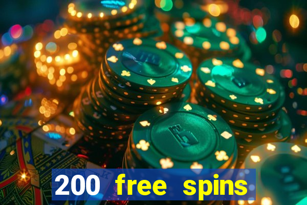 200 free spins online casino