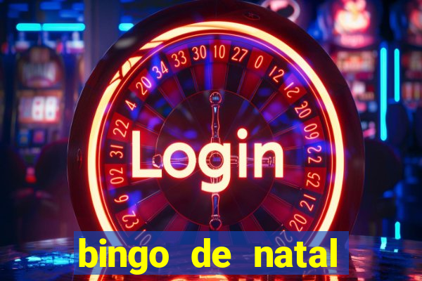 bingo de natal para imprimir gratis