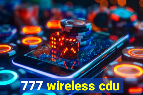 777 wireless cdu