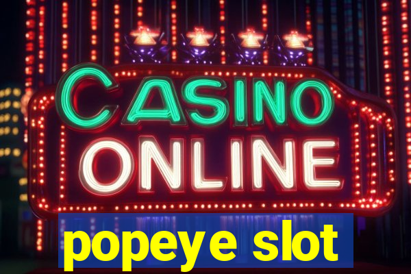 popeye slot