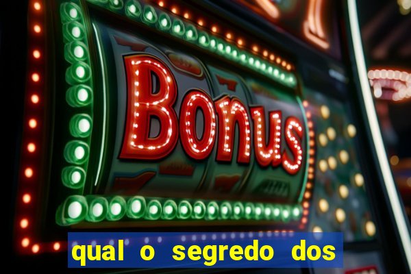 qual o segredo dos jogos de slot