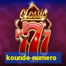 kounde numero