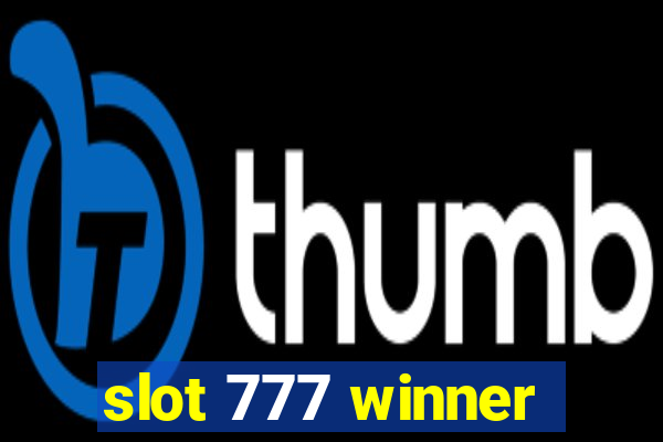 slot 777 winner