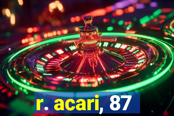 r. acari, 87