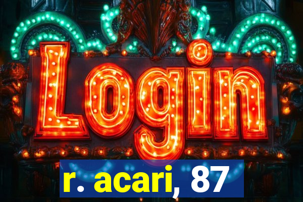 r. acari, 87