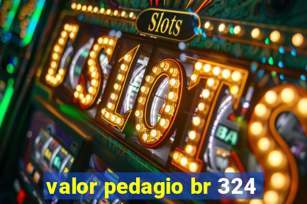 valor pedagio br 324