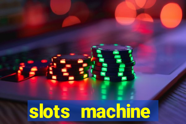 slots machine gratis offline