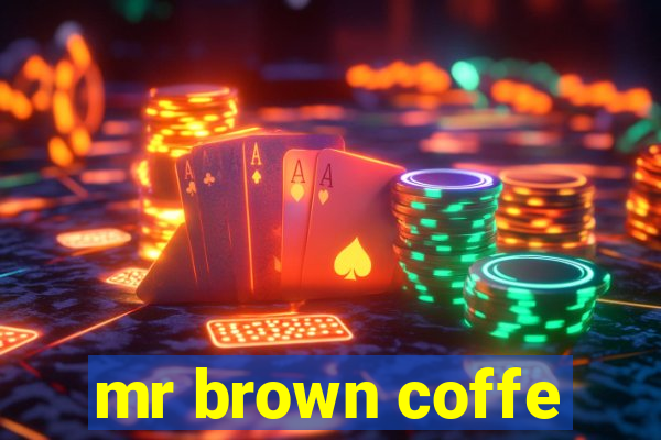 mr brown coffe