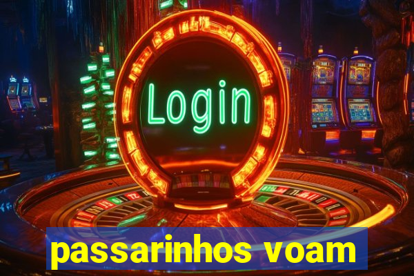 passarinhos voam