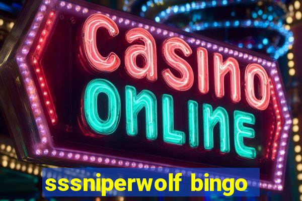 sssniperwolf bingo