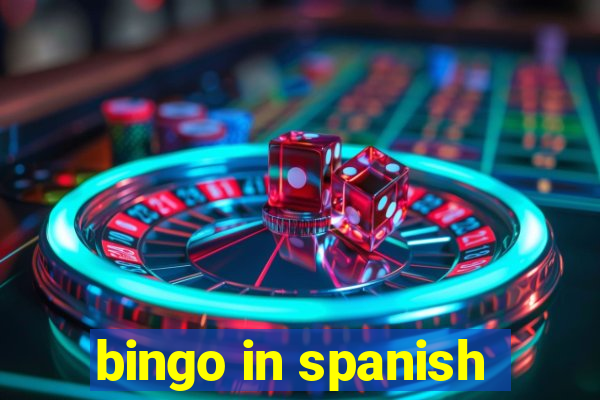 bingo in spanish