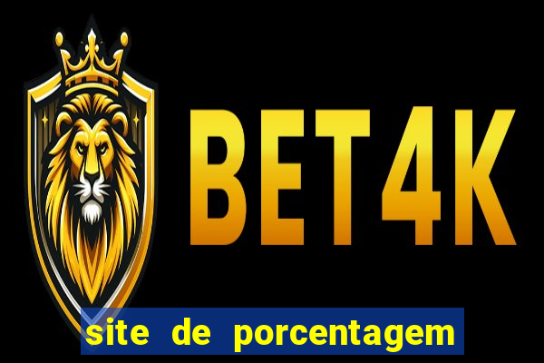 site de porcentagem de jogos slots