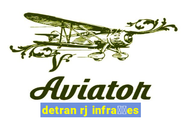 detran rj infra莽玫es