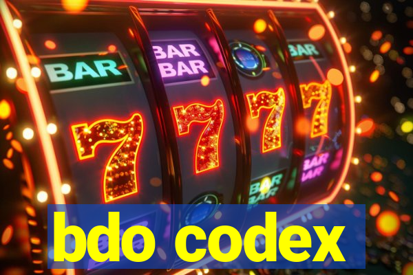 bdo codex