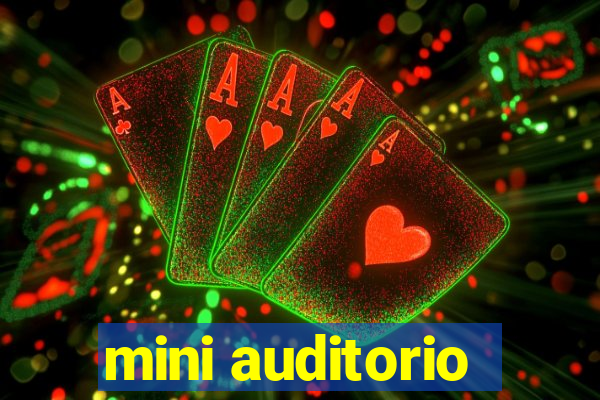 mini auditorio