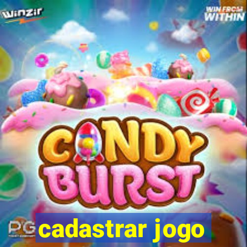 cadastrar jogo