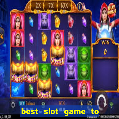 best slot game to win money