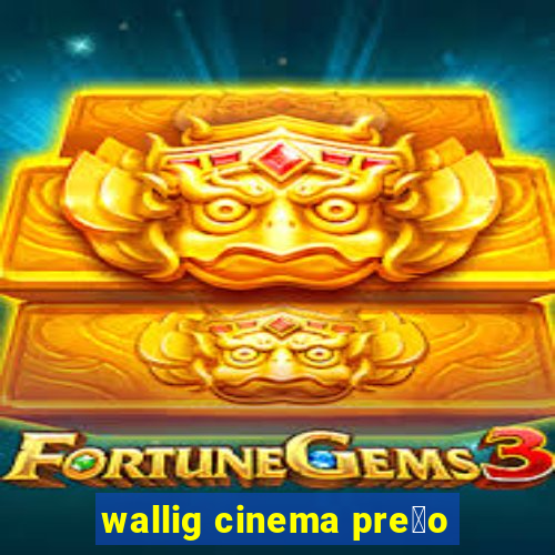 wallig cinema pre莽o