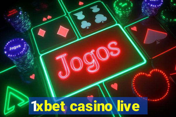 1xbet casino live