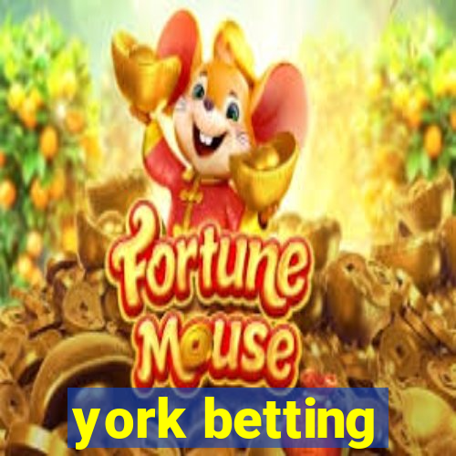 york betting